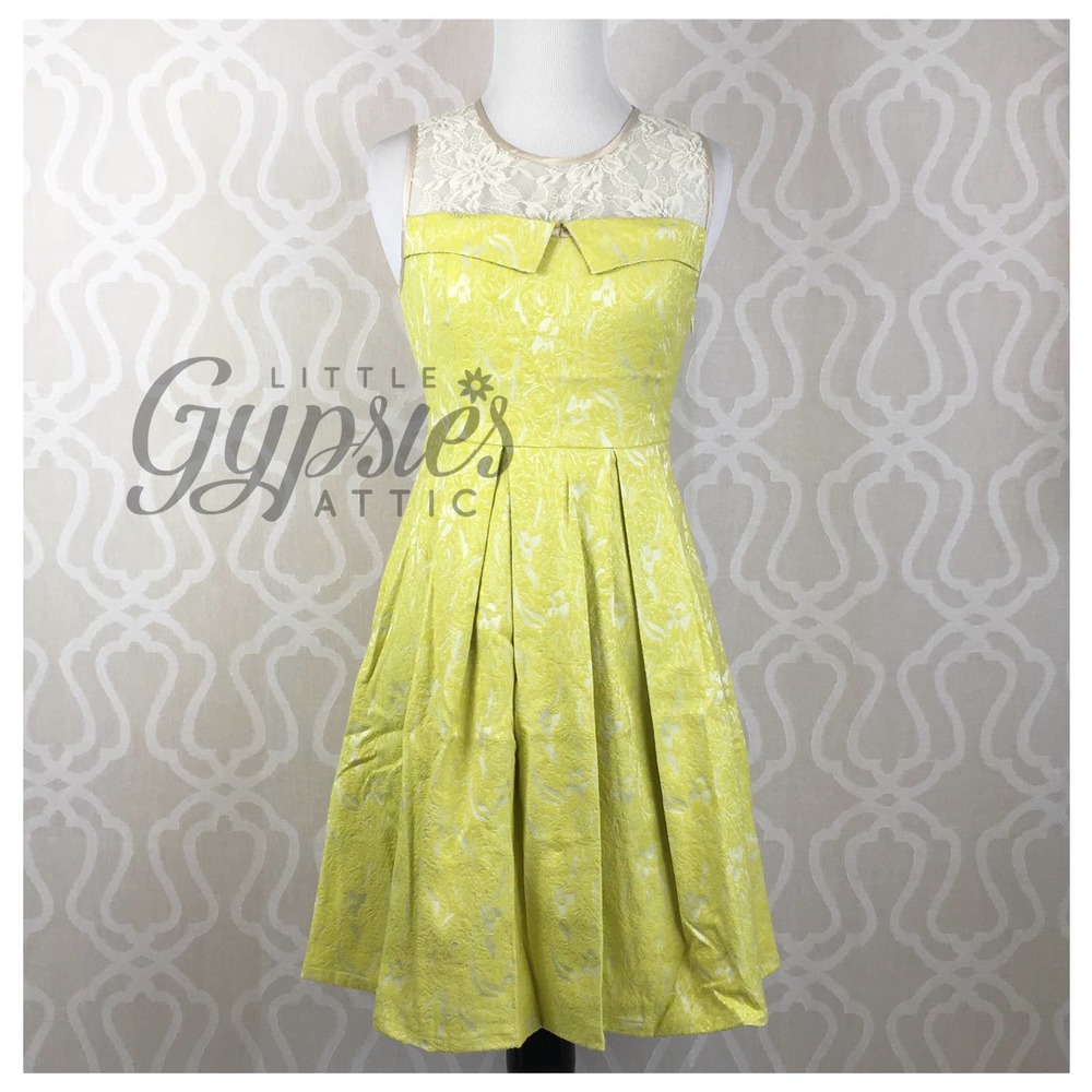 Ryu Lolita Lace & Jacquard Mini Dress - Picture 6 of 11
